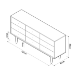 Fuurn SE3438 Zen Modern 置物櫃